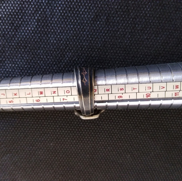 VTG Silver plated Spoon Ring. Size 8 - Picture 2 of 5